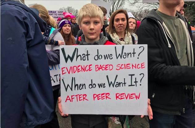 Science Protest Sign