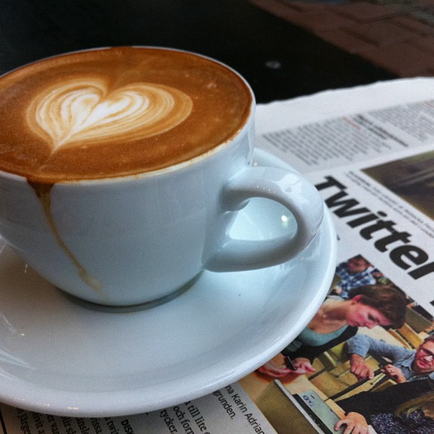 Coffee and Newspaper